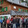 105 Mit Elbogener Freunden  auf der Schwarzenberghütte